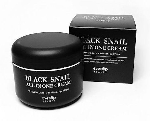 Крем для лица многофункциональный с экстрактом черной улитки Eyenlip Black Snail All In One Cream