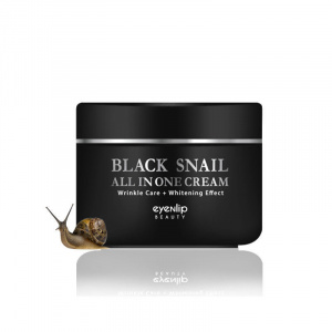Крем для лица многофункциональный с экстрактом черной улитки Eyenlip Black Snail All In One Cream 1