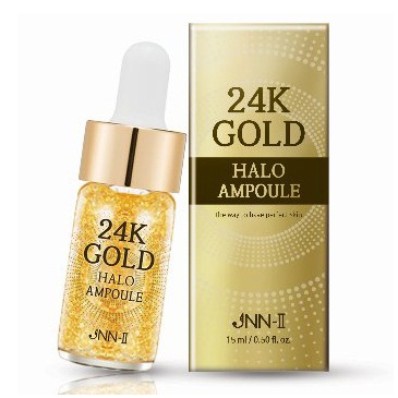 Сыворотка для лица с 24к золотом Jungnani Jnn-Ii 24K Gold Halo Ampoule 3