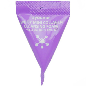 Пенка для умывания с коллагеном Ayoume Enjoy Mini Collagen Cleansing Foam Set (1 шт)