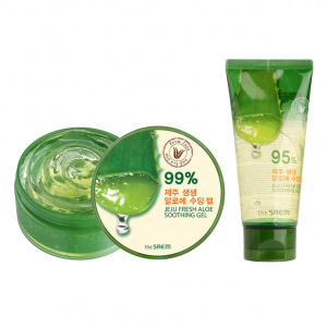 Гель с алоэ универсальный увлажняющий The Saem Jeju Fresh Aloe Soothing Gel 1