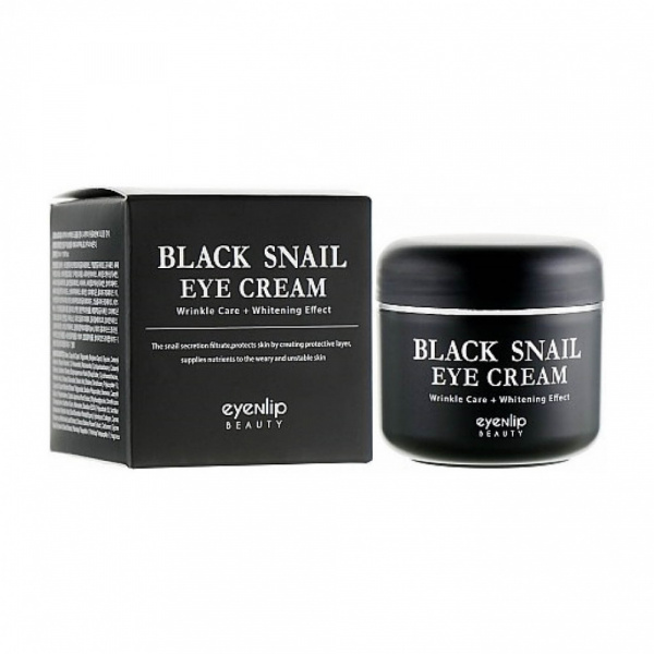 Крем для кожи вокруг глаз многофункциональный Eyenlip Black Snail Eye Cream 2